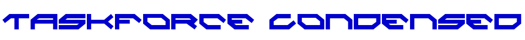 Taskforce Condensed 字体